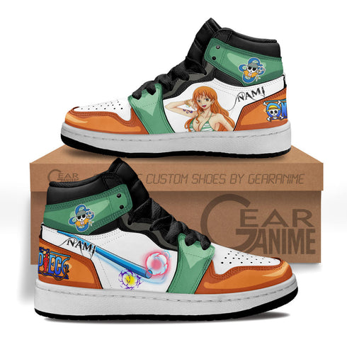 Nami Kids Tennarit Custom OP Anime -kengät lapsille